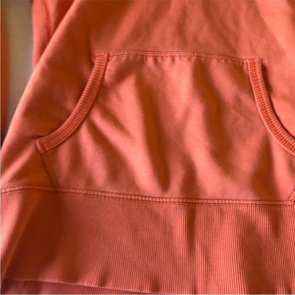 Under Armour Storm Loose Sweatshirt Hoodie Orange Pink Logo Pullover M - Picture 9 of 16